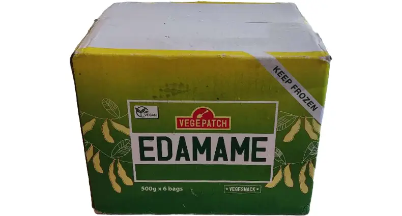 Sushi edamame pods - box (20x500g)