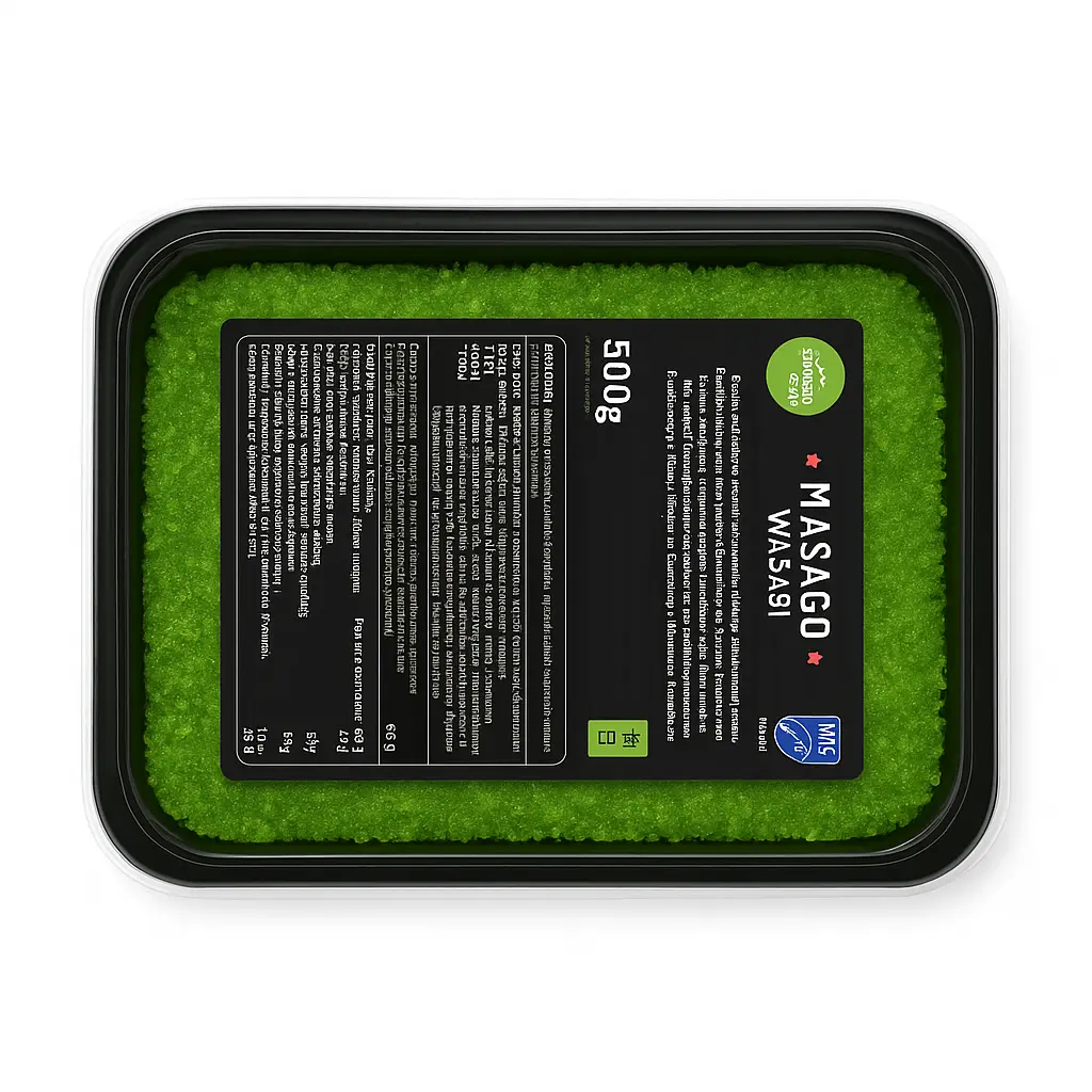 Seacon masago groen (500gr)