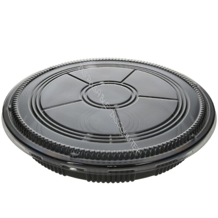 Sushi tray rond 37 - doos (100 stukken - 376x376x48mm)