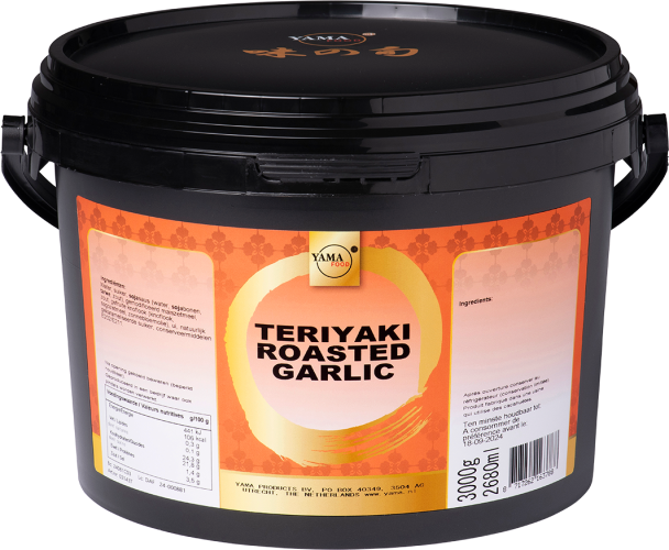 Yama teriyaki geroosterde knoflooksaus (3kg)