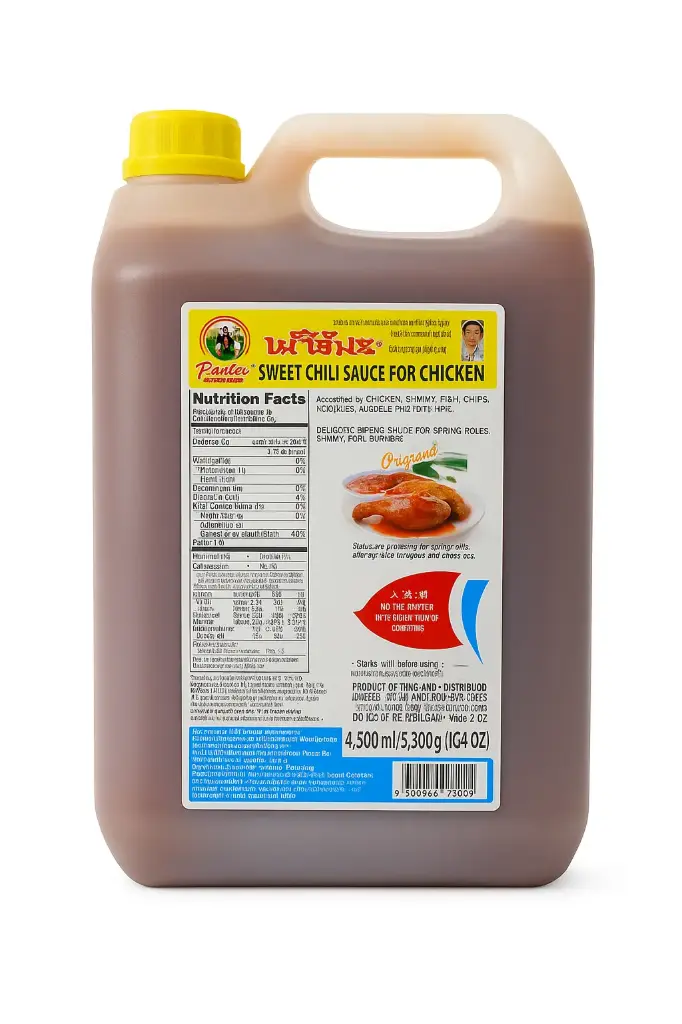 Pantai sweet chili sauce for chicken (5.5kg / 4500ml)