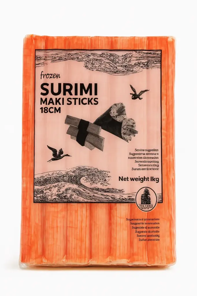 Kanikama surimi krabstok 18 cm (500g)