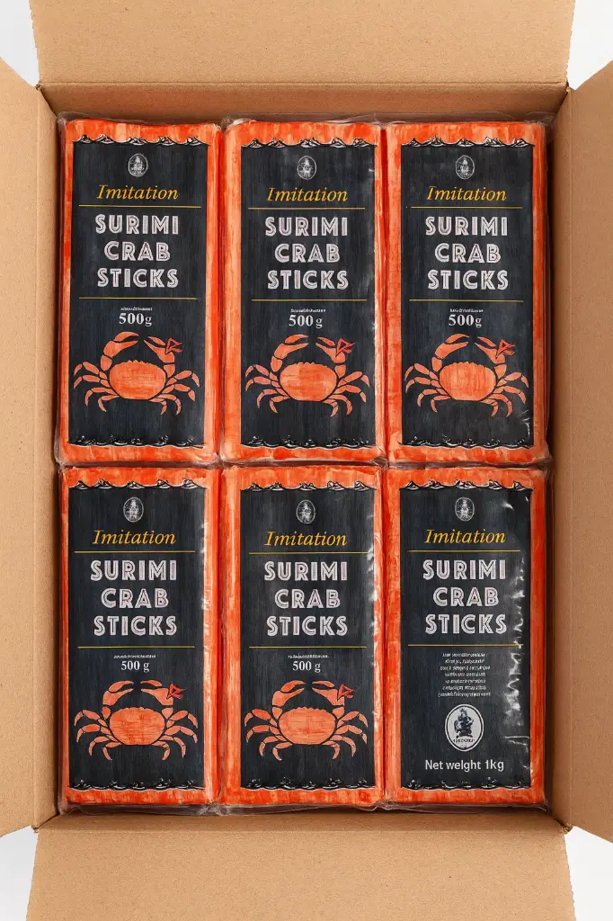 Kanikama surimi krabstok 18 cm - doos (20x500gm)