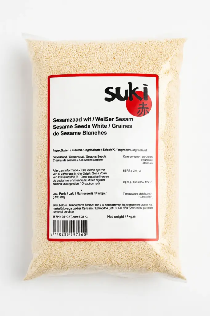 Suki sesamzaad wit (1kg)
