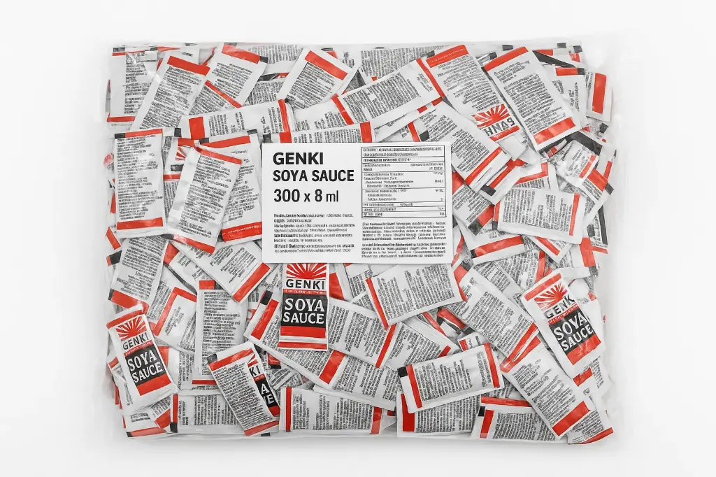 Genki sojasaus pakket (300x8ml)