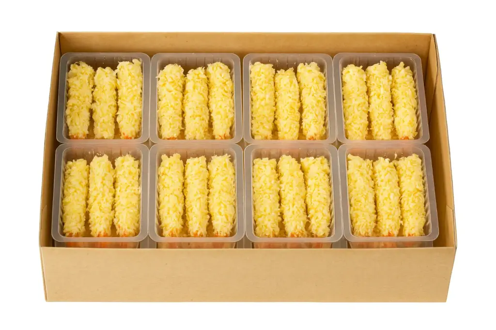 shirakiku tempura ebi 2L - doos (20x250g tray)