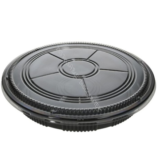 Sushi tray rond 37 - doos (100 stukken - 376x376x48mm)
