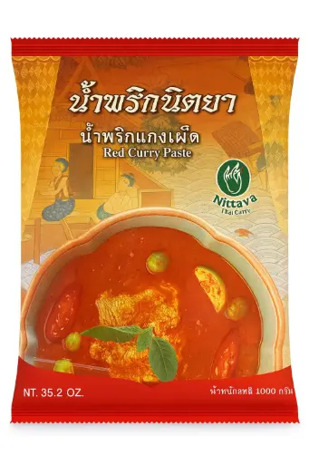 Nittaya rood curry pasta (1kg)
