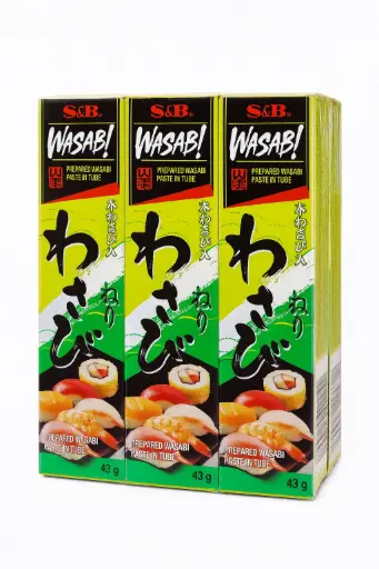S&B Bereide wasabipasta in tube (6x43g)