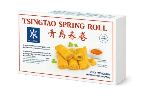 Tsingtao spring rolls 900g-60 pcs (15g/pcs) 
