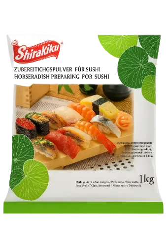 Shirakiku wasabipoeder (1kg)
