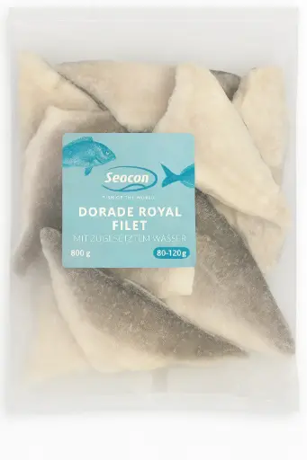 Seacon Dorade royal filet 80-120g stuk (800g)