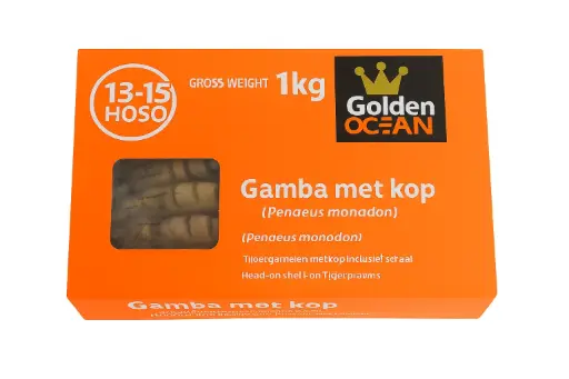 Golden ocean gamba 16/20 hoso - 80% (1KG) 